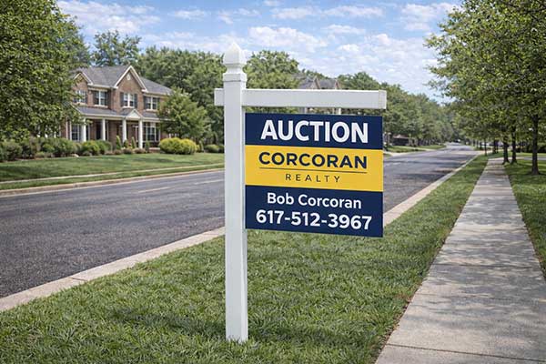 Aluminum Sign in Frame