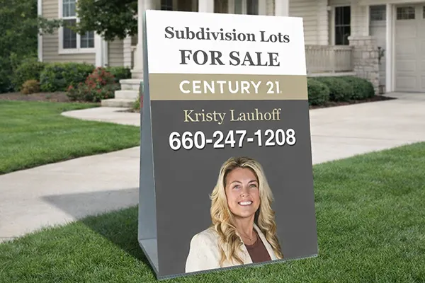 Preview of an A-Frame Sign