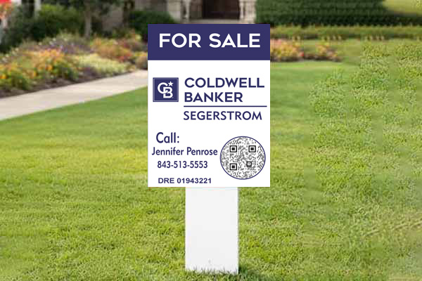 32x24 Coldwell Banker sign for real estate marketing