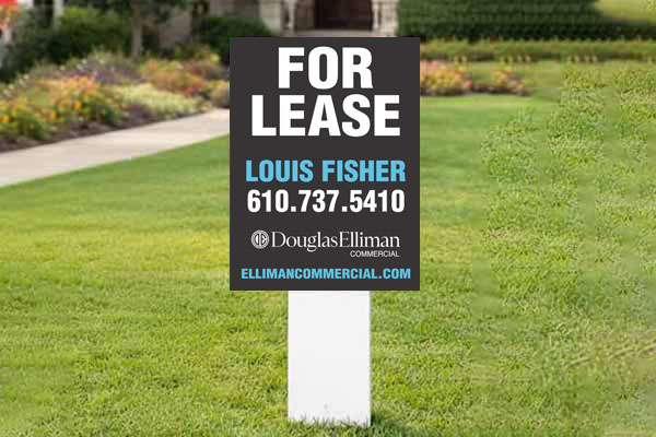 32x24 Douglas Elliman sign for real estate marketing