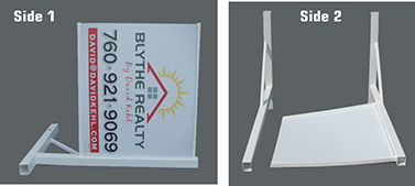 Self Standing Installation Step 3