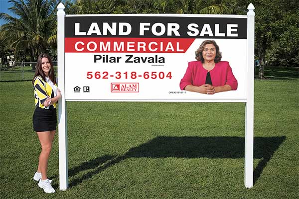 Commercial Signs installed outdoors