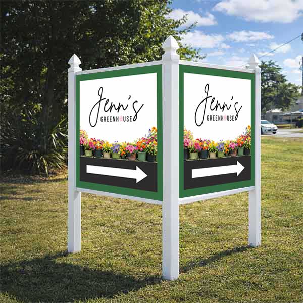 Office Signs installed outdoors