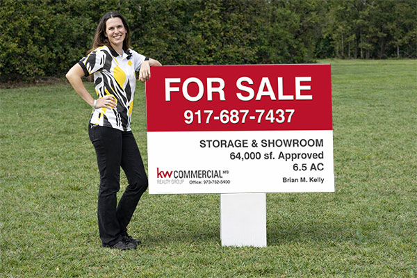 32x48 Keller Williams sign for open house direction