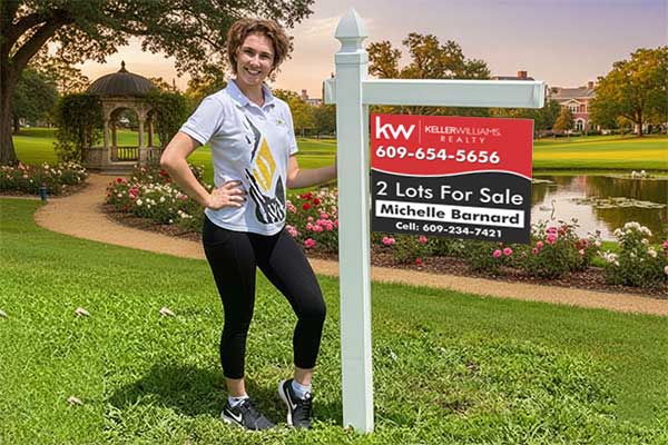 18x24 aluminum signs mounted with yard arm for long-term outdoor use