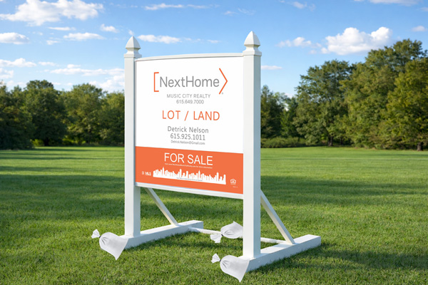 Preview of a 4×4 commercial site sign