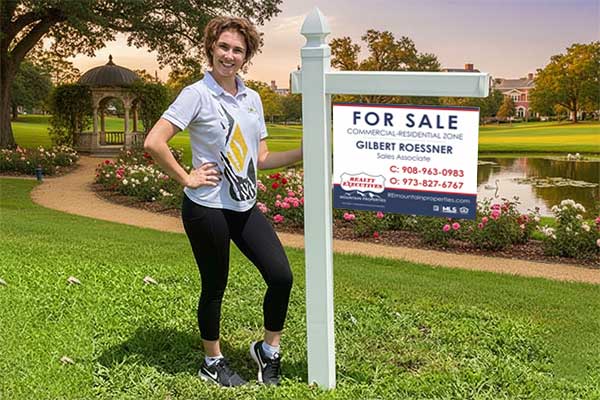 18x24 aluminum signs mounted with yard arm for long-term outdoor use