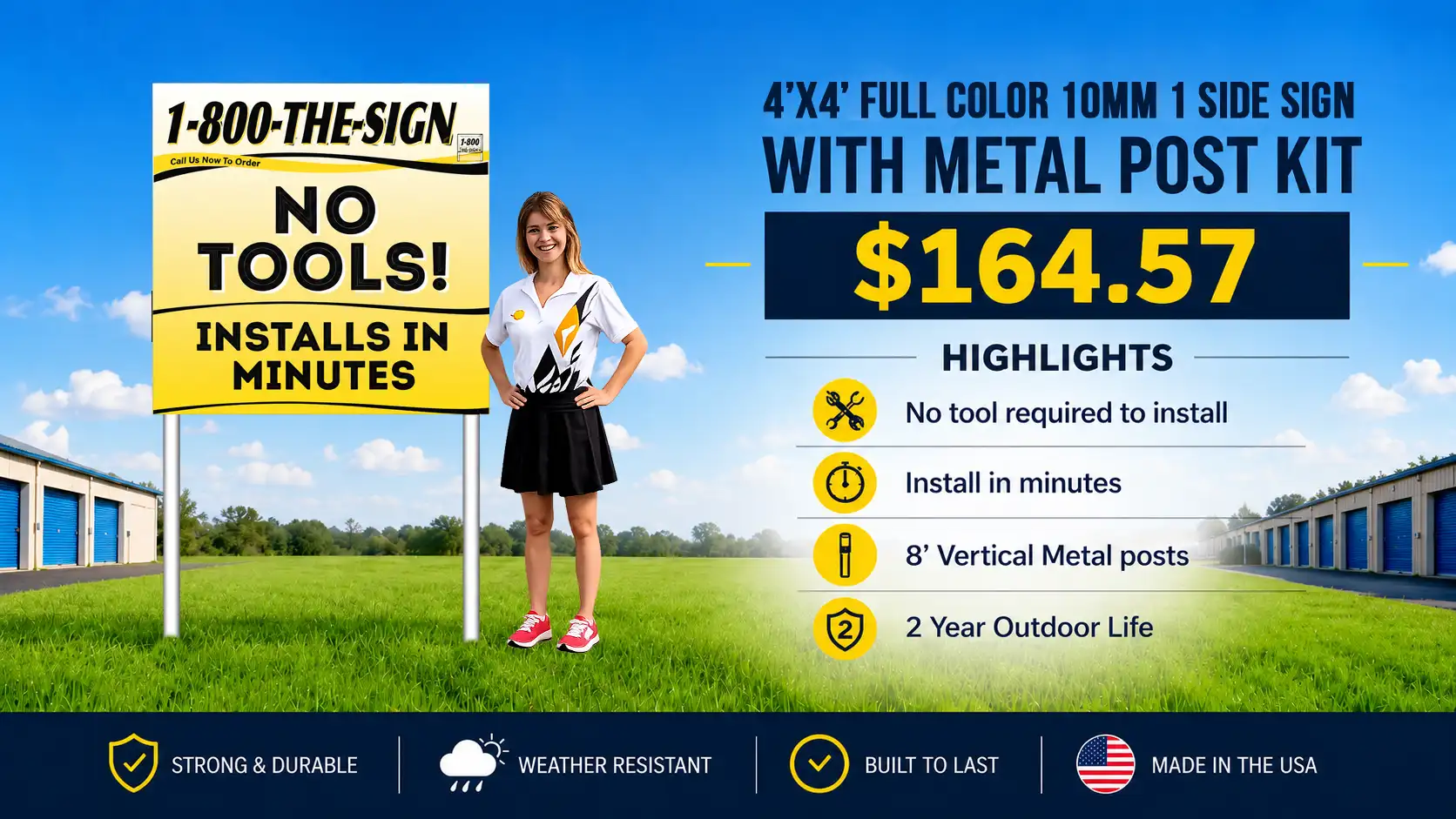 Self Storage Sign Kits