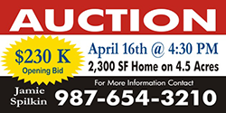 4x8 auction sign template
