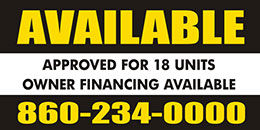 space available banner