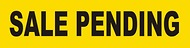 Sale Pending Rider Signs
