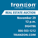 Tranzon Aucton Sign